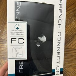 NWT French Connection Men’s Organic Cotton Boxer Briefs 4 Pack Size L