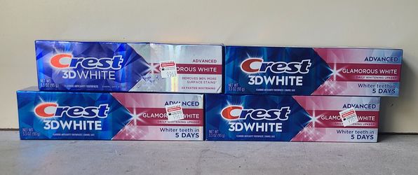 Crest Glamorous White Toothpaste 