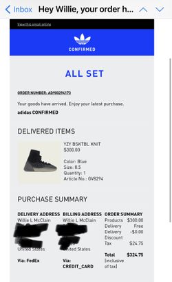 Yeezy Knits Size 8.5