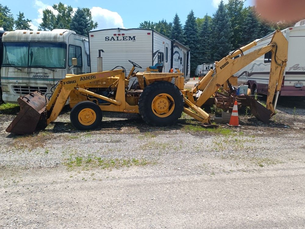 F4500 Diesel Tractor Loader Backhoe