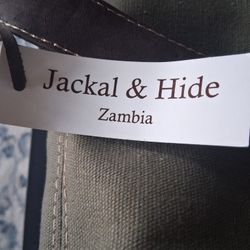 Jackal & Hide Wine Totes – Canvas & Leather (New)