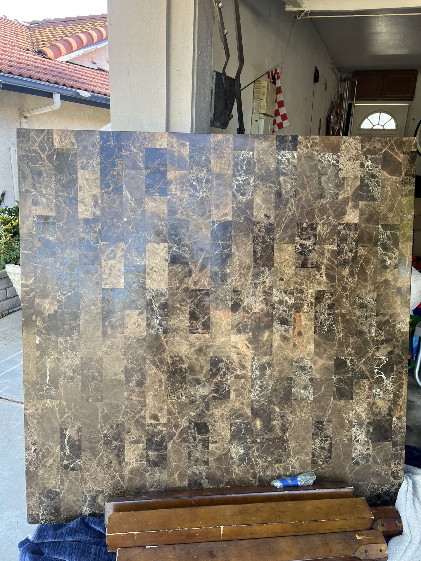 Marble Kitchen Table