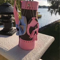  Keeps Your Bottled Drink Cold...Perfect On Your Golf Cart!! “Drinkware r For The Foot Of Your Glass”