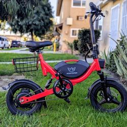 🛵⚡Electric bike, mini ebike 💪 350w motor , Foldable handle bar