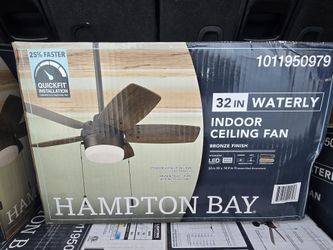 Hampton Bay 32in Waterly Indoor Ceiling Fan