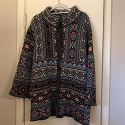 Colorful and Warm Women’s Sweater Size S-M