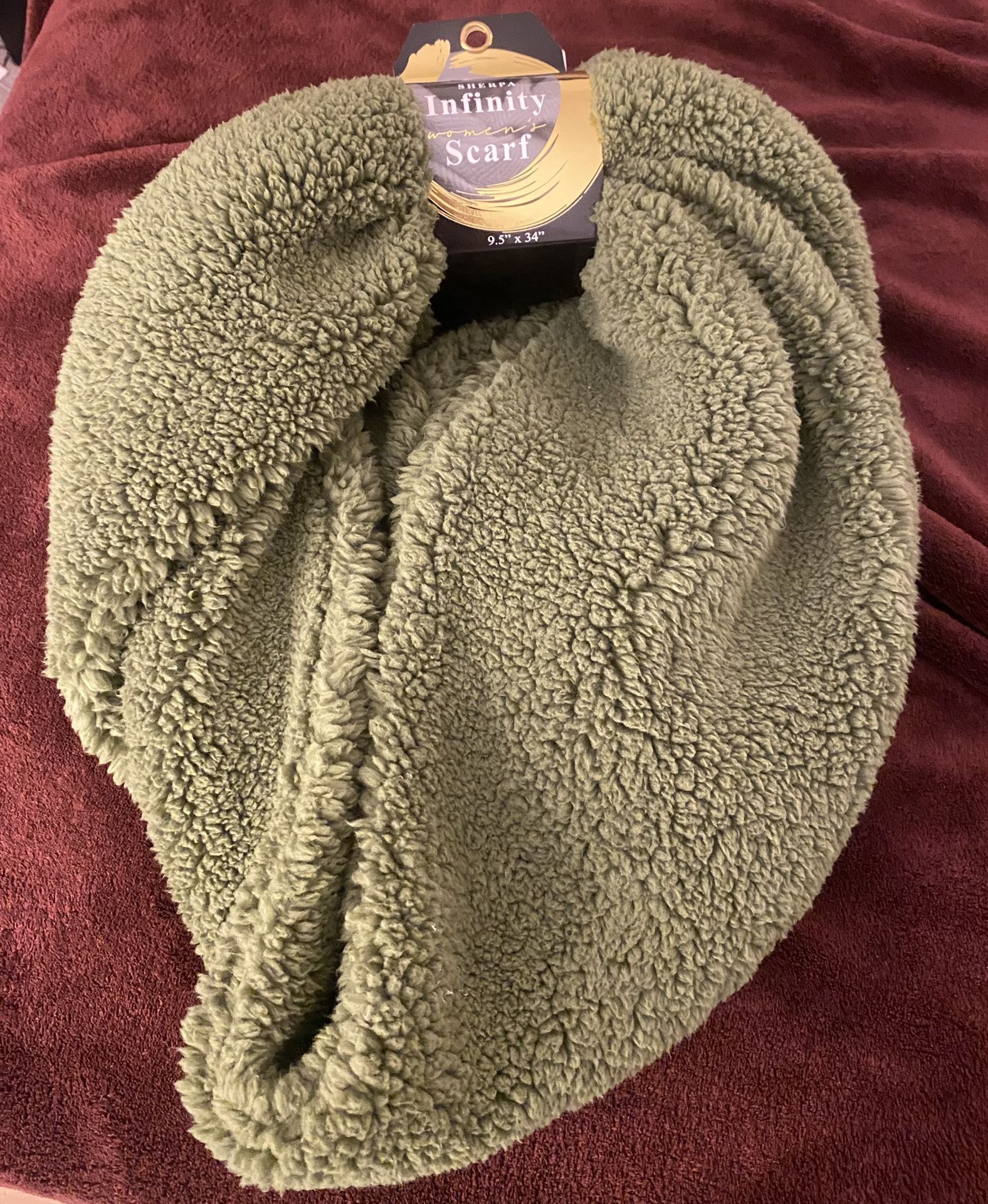 Brand New Polar Fleece Sherpa Scarf