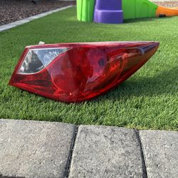 Hyundai Sonata Tail Light 2011, 2012, 2013, 2014, Hyundai Sonata Tailight, passenger side 