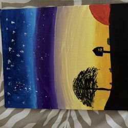 Sunset Before Night Painting