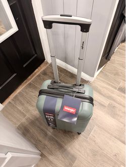 Wrangler 20-Inch Carry-On Rolling Hard Side Spinner Luggage