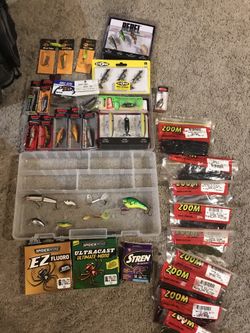 Fishing Tackle Box and Lures