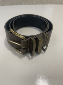 Nanette Lepore Genuine Italian Leather Belt - Brown - Size S