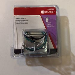 Utilitech/finishes Doorbell transformer