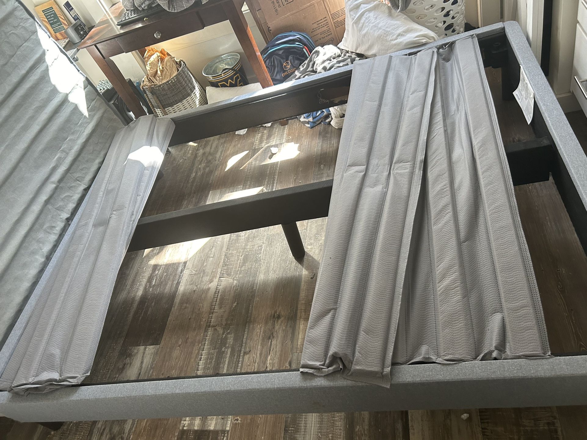 Queen Wood Platform Bed Frame