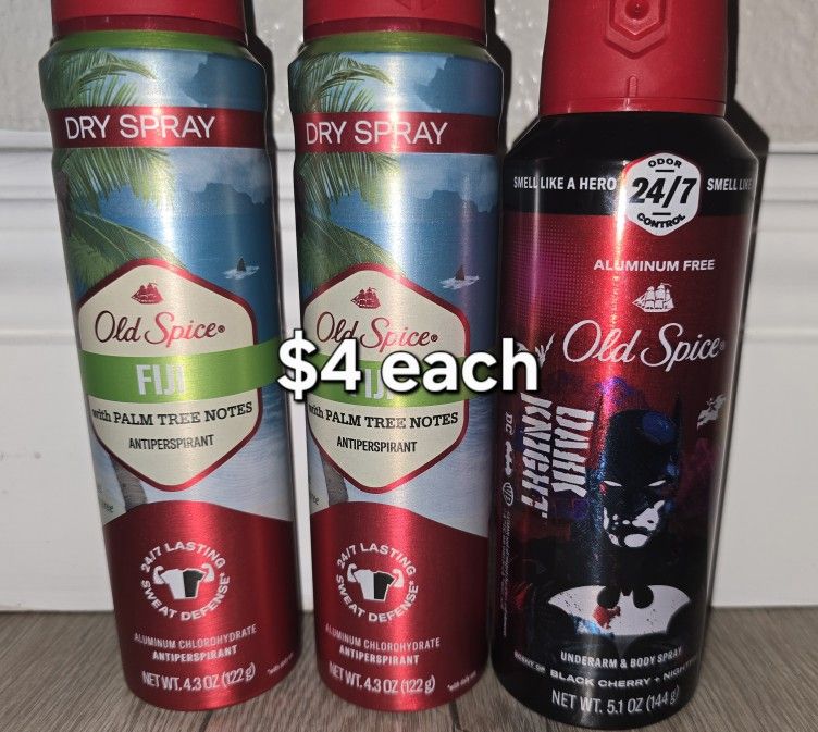 Old Spice Spray Deodorant
