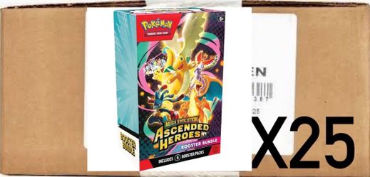 Ascended Heroes booster bundle case