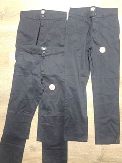New Boys childrens place navy blue school uniform pants size 16 bottoms pantalones de nino tamanio 16 azul