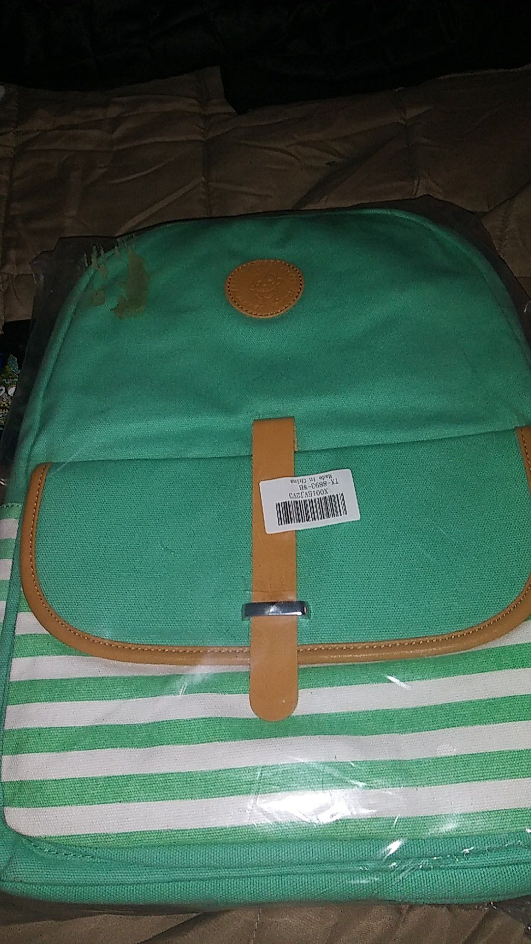 Leaper Canvas Backpack w/ laptop compartment