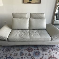 City Furniture Leather Couch