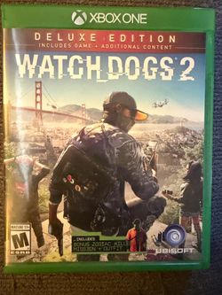 Watch Dog 2 for the Xbox On
