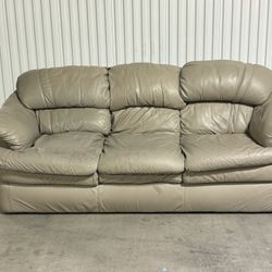 Leather Sofa