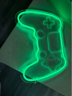Light up wall sign