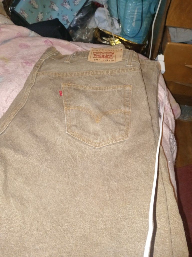Men's 501 LEVI'S BROWN