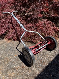14” reel mower
