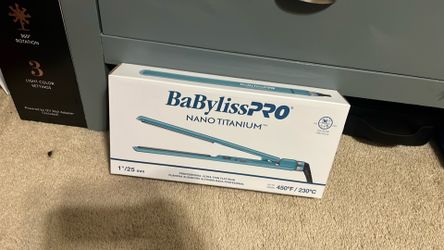 Baby bliss pro nano titanium straightener