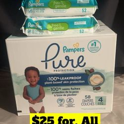 Pampers & Wipes 