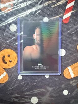 Ufc midnight 2026 reinier de ridder
