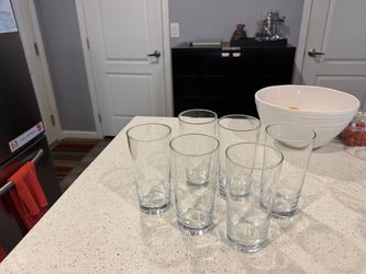 Set of 6 Drinking Glasses