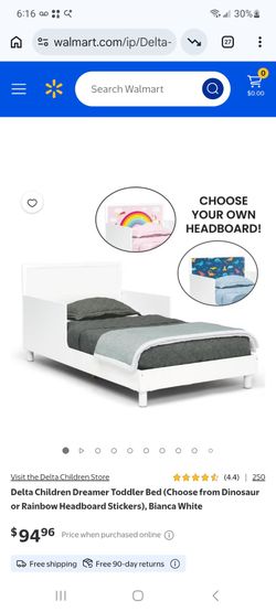 Delta Children Dreamer Toddler Bed $60 each
