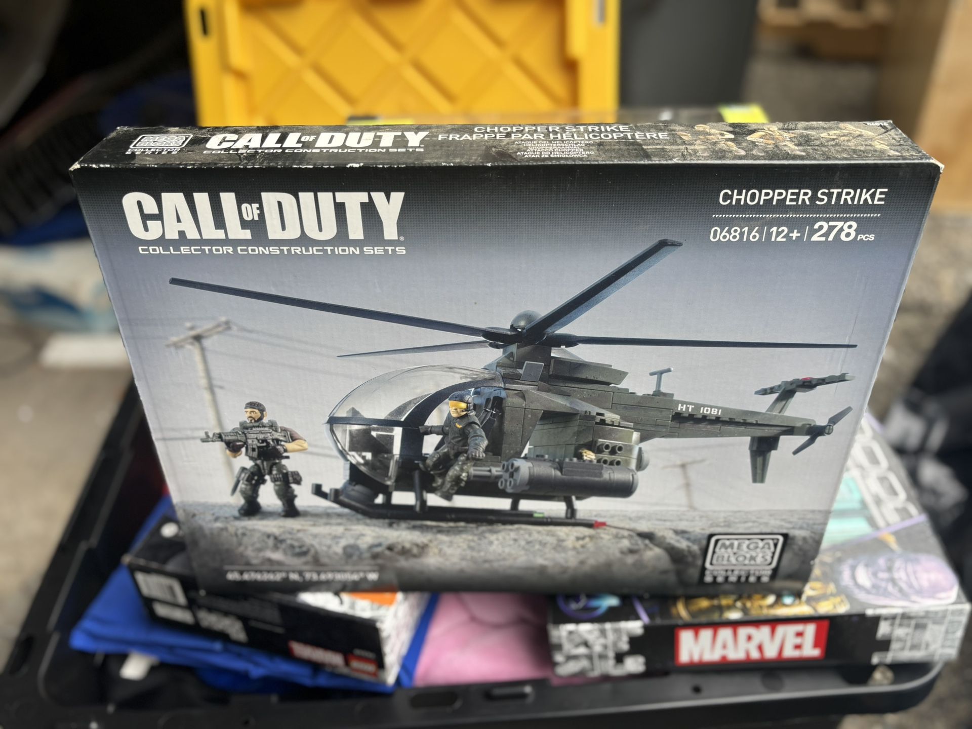 Call Of Duty Mega Blocks Chopper Set