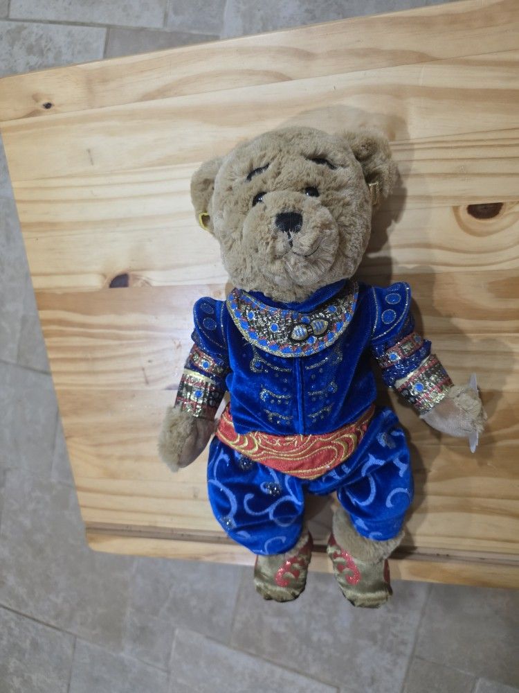 Disney Genie Plush Teddy Bear 16" from Aladdin the Broadway Musical