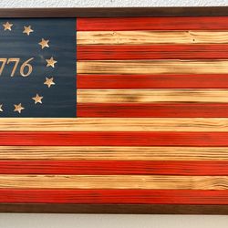 Wooden American Flag, American Flag, Patriotic Wall Art