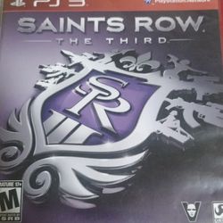 Sony Playstation 3 PS3 Greatest Hits Saints Row: The Third (2011) Used
