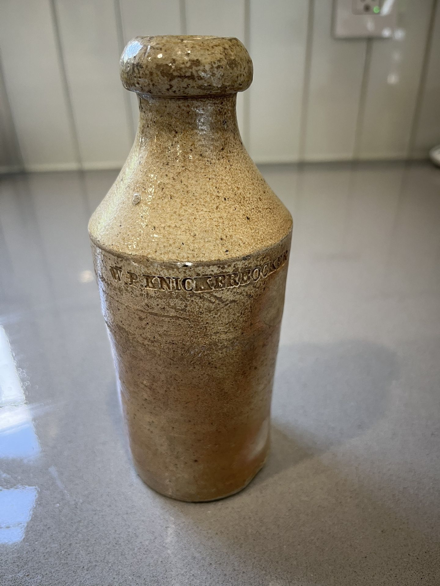 Vintage water bottle