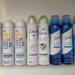 Women’s Dry Spray Deodorant 2 for $5