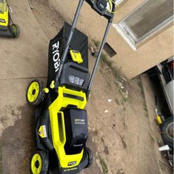 RYOBI 40V HP Brushless 20 in. Cordless Electric Battery Walk Behind Self-Propelled Mower with 6.0 Ah