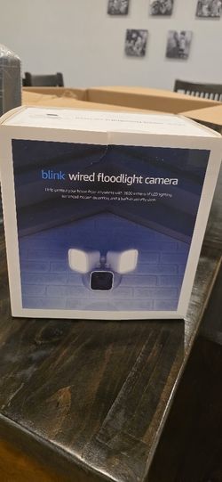 Brand New Blink Wired Floodlight Camera