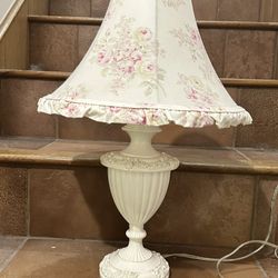 CN Burman Porcelain Table Lamp with Shad