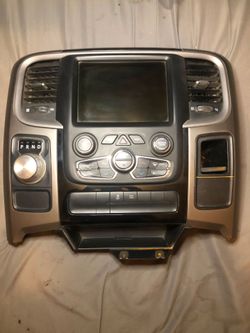 Ram 2017 Center Dash