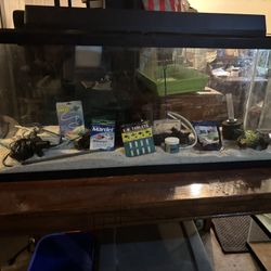 55 Gallon Aquarium And Accessories