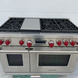 Wolf 48” Dual Fuel Range with Griddle * New Never Used 