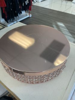 Rose Gold Cake Stand 