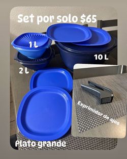 Tupperware set por solo $65