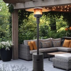 Fire Sense Matte Black Patio Heater