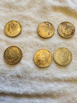 Morgan silver dollars