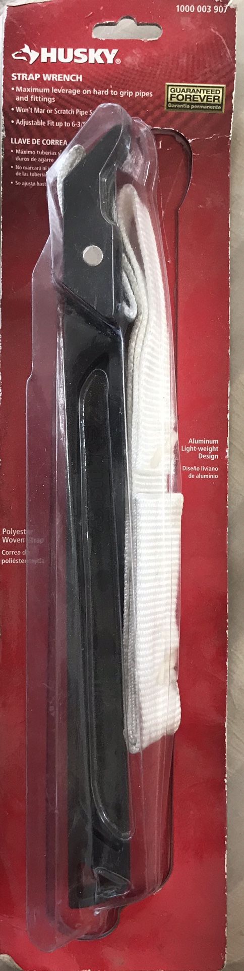 Strap wrench by Husky 2pics